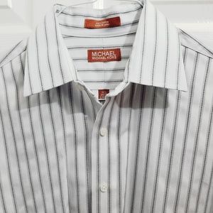 Men's Dove Gray MICHAEL by Michael Kors Shirt